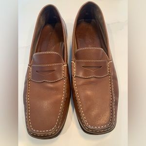 Mens beautiful Tod’s brown leather shoes size 8 1/2